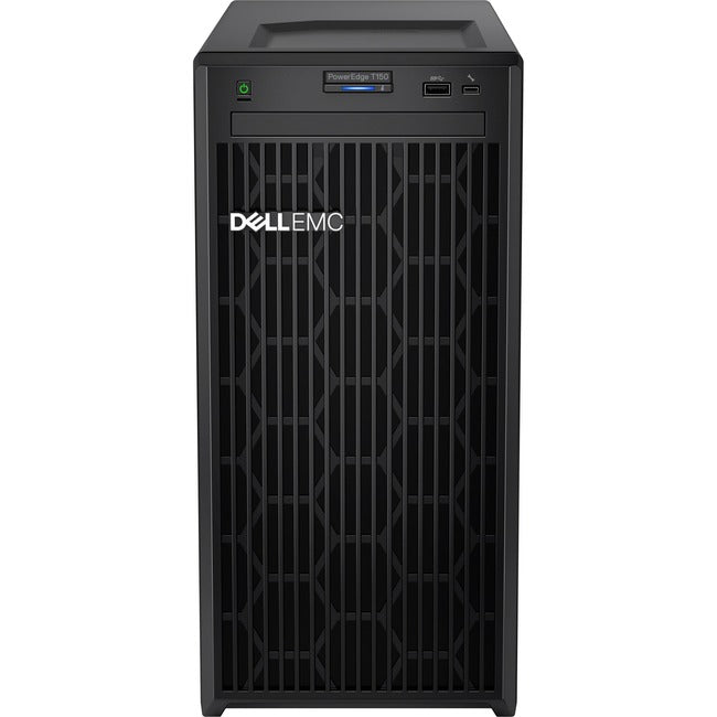 Dell EMC PowerEdge T150 4U Mini-tower Server - 1 x Intel Xeon E-2314 2.80 GHz - 8 GB RAM - 1.20 TB HDD - (1 x 1.2TB) HDD Configuration - 12Gb/s SAS, Serial ATA Controller Dell EMC PowerEdge T150 4U Mini-tower Server - 1 x Intel Xeon E-2314 2.80 GHz - 8 GB RAM - 1.20 TB HDD - (1 x 1.2TB) HDD Configuration - 12Gb/s SAS, Serial ATA Controller
